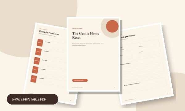 The Gentle Home Reset