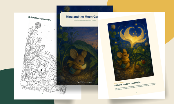 Mina and the Moon Garden